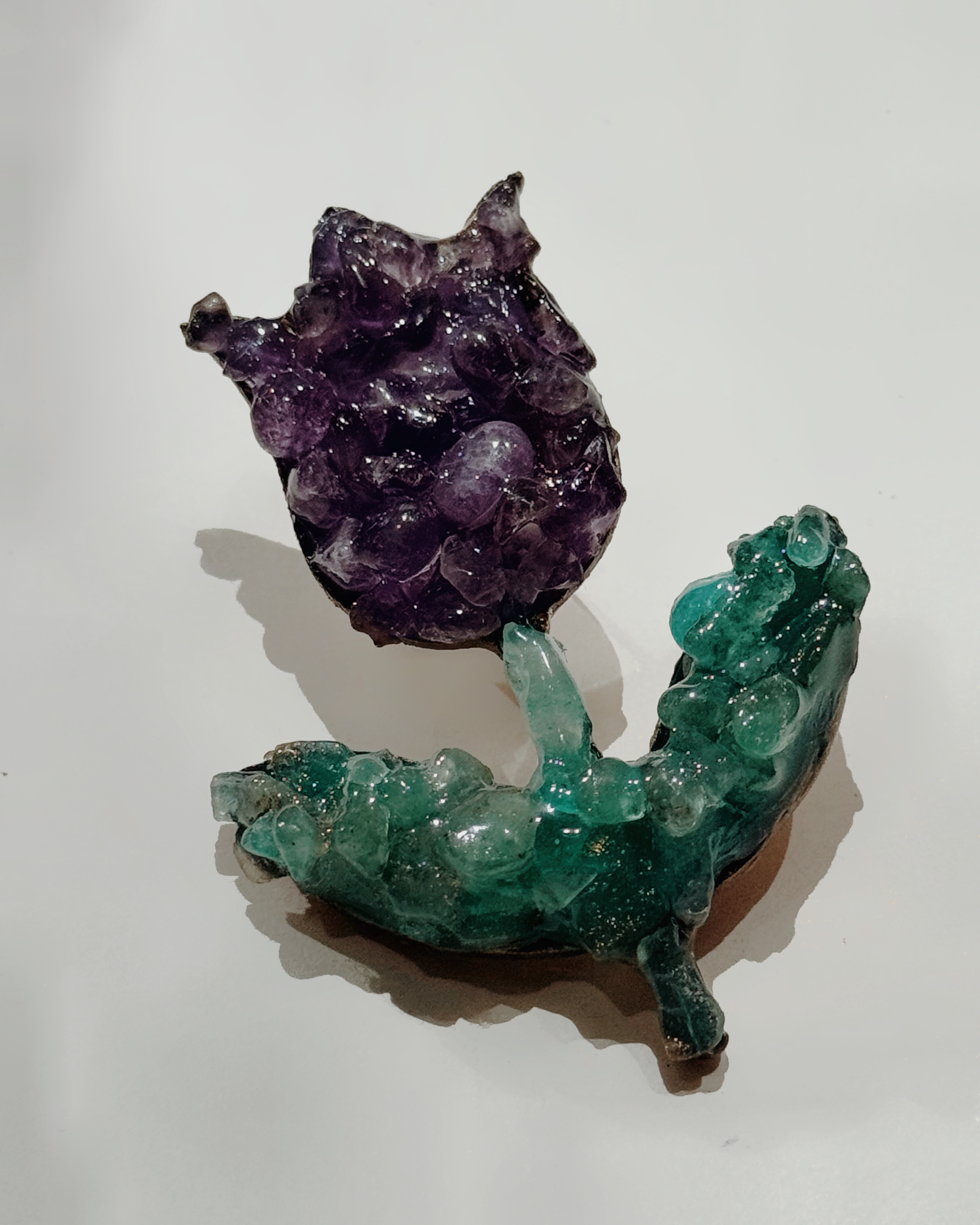 گوشواره لاله ( رنگ بنفش )