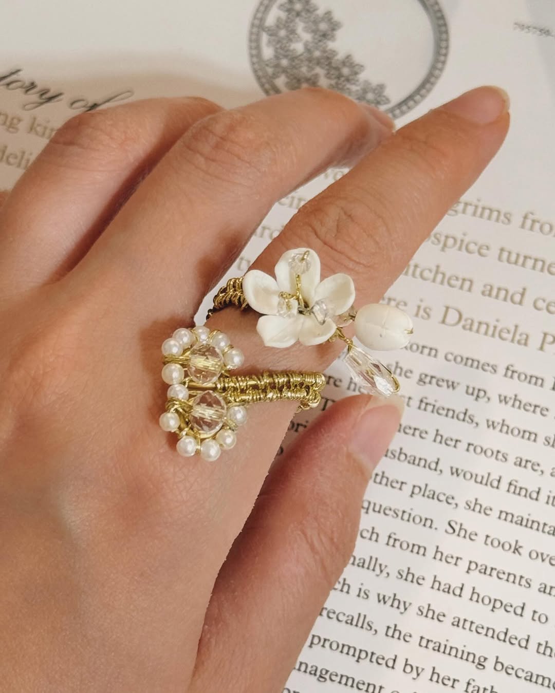 انگشتر مُروا سپید