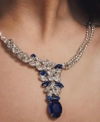 ست گردنبند و گوشواره مهآویز