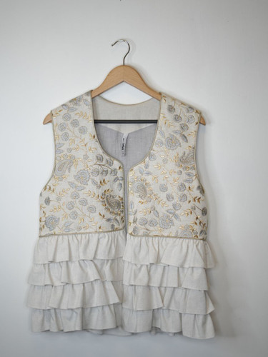 وست گلدوزی پارچه هندی