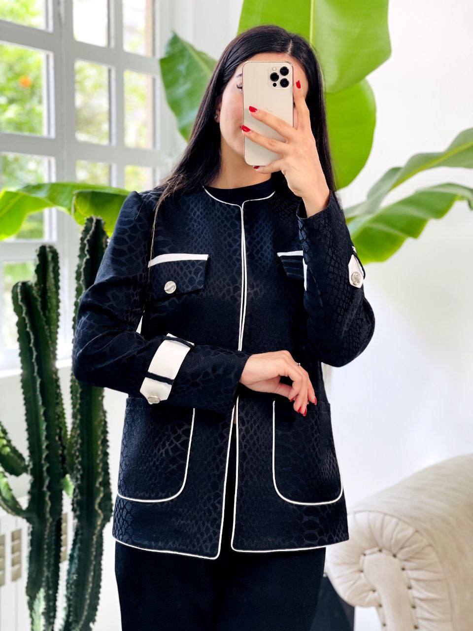 کت ژاکارد میسا