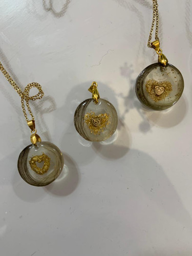 گردنبند سفارشی با موی عزیزان شما