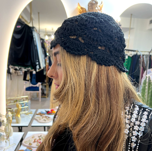 کلاه قلاببافی زنانه